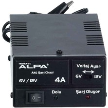 Alpa 6V -12V 4 Amper Akü Şarj Cihazı AN-61204