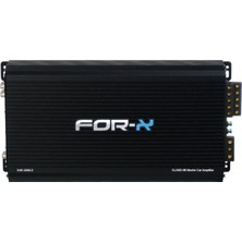 For-X 5 Kanal 4X100+350W Rms Bass Kontrollü Oto Amfi