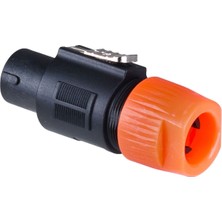 Tunex Orange 4 Pin Kısa Spekon Jak TNX-4816 Or