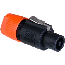 Tunex Orange 4 Pin Kısa Spekon Jak TNX-4816 Or