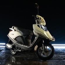 Falcon Guppi 110 Benzinli Scooter - Beyaz