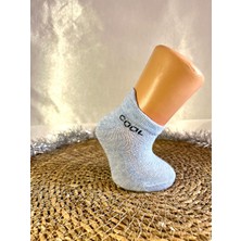 Dkidsocks Cool Yazılı Patik Çorap