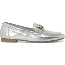 Incı Beyz 4fx Gümüş Kadın Loafer