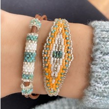 Helenist Design Miyuki Üçgen Bileklik
