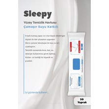 Sleepy Easy Clean Yüzey 2 x 15 Ve, Mopa Uyumlu 4 Xl Havlular, Pamuk 50 Gram