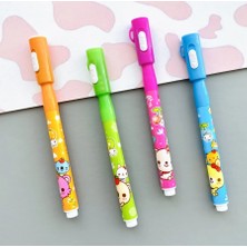 Reflect Your Style Kitty Animals Serisi 18 Adet Invisible Pen, Işıklı Keçeli Fosforlu Görünmez Kalem, Hediyelik Oyuncak