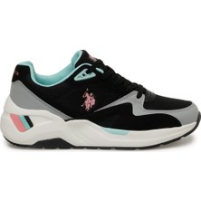 U.S. Polo Assn. Husky Wmn 4fx Siyah Kadın Sneaker