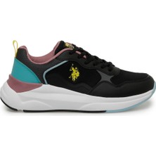 U.S. Polo Assn. Melında 4fx Siyah Kadın Koşu Ayakkabısı