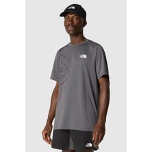 The North Face M Ma S/s Tee Graphıc Grı Erkek Kısa Kol T-Shirt