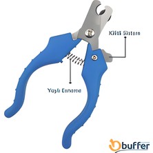 Mbb Eticaret Evcil Hayvan Kedi ve Köpek Paslanmaz Çelik Yaylı Tırnak Makası ve Düzeltme