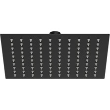 VitrA Bliss Square 2f Duş Başlığı Mat Siyah A4579236