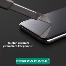 Forzacase Samsung Galaxy A54 Çerçeveli Tam Kaplayan Temperli Ekran Koruyucu - FC003