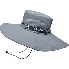 Tezzgelsin Unisex Yazlık Geniş Kenarlı Fileli Katlanabilir Safari Outdoor Plaj Şapkası