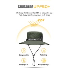 Tezzgelsin Unisex Yazlık Geniş Kenarlı Fileli Katlanabilir Safari Outdoor Plaj Şapkası