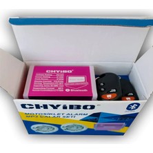 Chyibo Motosiklet Alarm Mp3 Çalar Bluetooth