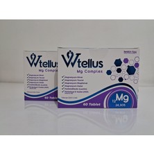 Wtellus Mg Complex Magnezyum Kompleksi Takviye Edici Gıda 60 Tablet