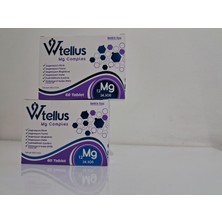 Wtellus Mg Complex Magnezyum Kompleksi Takviye Edici Gıda 60 Tablet