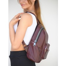 Jara Bag Jara Frida Yıkama Deri Sırt Çantası