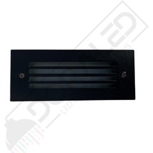 Dora Led  Koridor Merdiven Dikdörtgen Spot  Aydınlatma Günışığı 3W 17x6 CM HELIOS-91-2533
