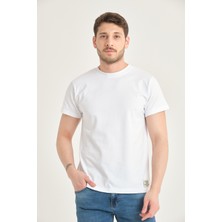 Four Man Pamukpak: 5 Adet Kolay Kırışmayan Basic Standart Kalıp T-Shırt Seti (%100 Suprem Kumaş)
