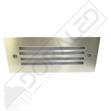 Dora Led  Merdiven Spot Koridor Dikdörtgen Aydınlatma Günışığı 3W 17x6 Cm HELIOS-91-2531