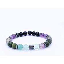 Naz Doğal Taş Erkek Balık Burcu Bileklik