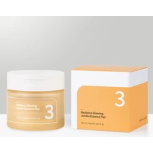 Numbuzin No.3 Radiance Glowing Jumbo Essence Pad - Canlandırıcı, Besleyici, Nemlendirici Esans Ped 150 ml