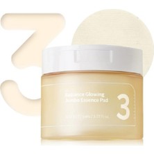 Numbuzin No.3 Radiance Glowing Jumbo Essence Pad - Canlandırıcı, Besleyici, Nemlendirici Esans Ped 150 ml