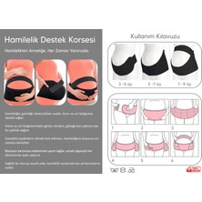 Ankaflex Ortopedik Hamile Gebe Korsesi Sırt Pelvik Bölge Korsesi Kalça Karın Ağrı Hamile Bel Kemeri