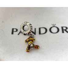 Alessa Beauty Winnie The Pooh Sallantılı Tigger Gümüş Charm