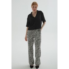 Fashion Friends 24Y0265K1 Kadın Desenli Pantolon