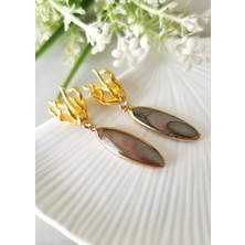 Halley Concept Sedef Butik Kadın Küpe