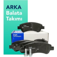 Delphi Peugeot 208 Arka Fren Balata Takımı (2019-2024)