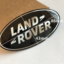 İdeal Aksesuar Land Rover Panjur Ön Logo Arma Siyah Renk Car Logo Ithal - Panjur Logo Arma