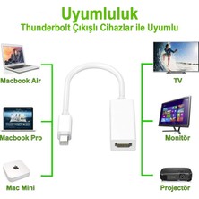 Hubify Mini Displayport To HDMI Adaptör - 4K Mini Dp To HDMI Görüntü Adaptörü.