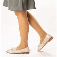 Twoegoist Kadın Hakiki Deri Günlük Şık Klasik Loafer Ayakkabı