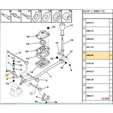 Vites Seçici Levye Partner 306 (BPE434003-244984)