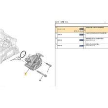 Vakum Pompası 207 208 308 508 Euro6 1,6 (9804021880-F009D02881)