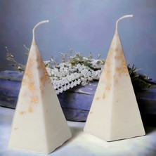 By Hobi Yap Büyük Boy Pirizma Silikon Mum Kalıbı