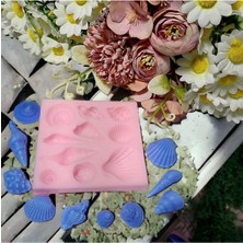 By Hobi Yap Deniz Mahsulleri 10'lu Silikon Kalıp Seti