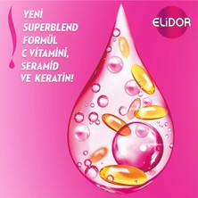 Elidor Superblend Sıvı Saç Bakım Kremi Güçlü ve Parlak Pürüzsüzleştirici ve Canlandırıcı Bakım 200 ml