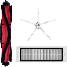 Roborge Roborock Q5 Robot Süpürge Uyumlu 3'lü Yedek Parça Seti