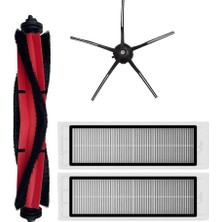 Roborge Roborock Q5 robot Süpürge Uyumlu 4'lü Yedek Parça Seti