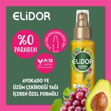 Elidor Doğanın Enerjisi Serum Saç Bakım Yağı Avokado ve Üzüm Çekirdeği Yağı Güçlendirici ve Parlaklık Kazandırıcı 80ml