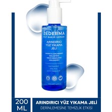 Zederma Arındırıcı Yüz Yıkama Jeli Yağlı Akne Eğilimli & Hassas Ciltler İçin 200 ml