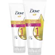 Dove 1 Minute Serum Saç Bakım Kremi Uzun Saç Terapisi 170 ml X2 Adet