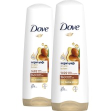 Dove Saç Bakım Kremi Argan Yağı Onarıcı Bakım 350 ml x2 Adet