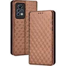 BDT Boutique Infinix Not 11 Pro 3D Desen Manyetik Kapatma Kart Yuvaları Tutucu Için Kılıf (Yurt Dışından)