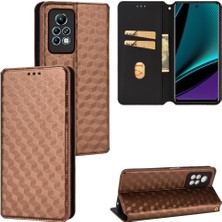 BDT Boutique Infinix Not 11 Pro 3D Desen Manyetik Kapatma Kart Yuvaları Tutucu Için Kılıf (Yurt Dışından)