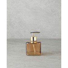 English Home Nevana Cam Banyo Sıvı Sabunluk Amber Renk 12 cm